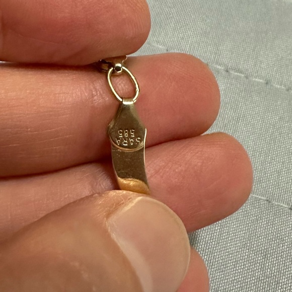 14k set necklace and bracelet - Picture 10 of 10